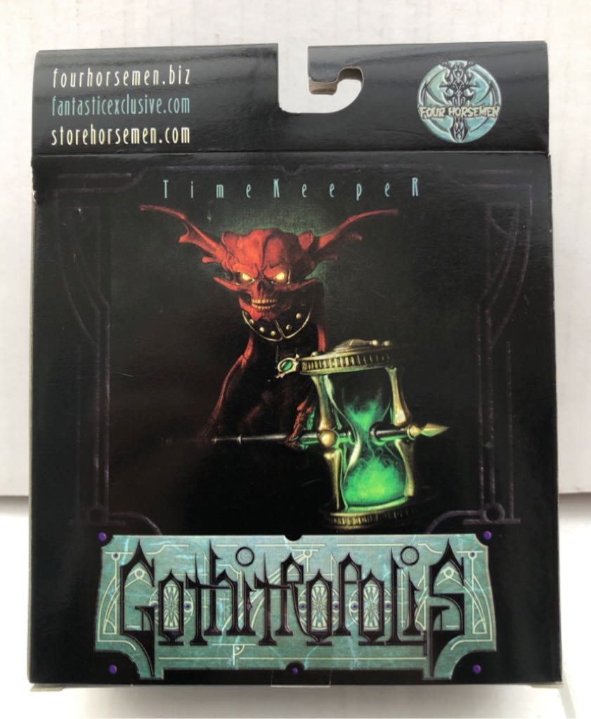 (Timekeeper) Aestorath - Four Horsemen (Gothitropolis Scarabus) (Gothitropolis - Timekeepers) action figure collectible - Main Image 2