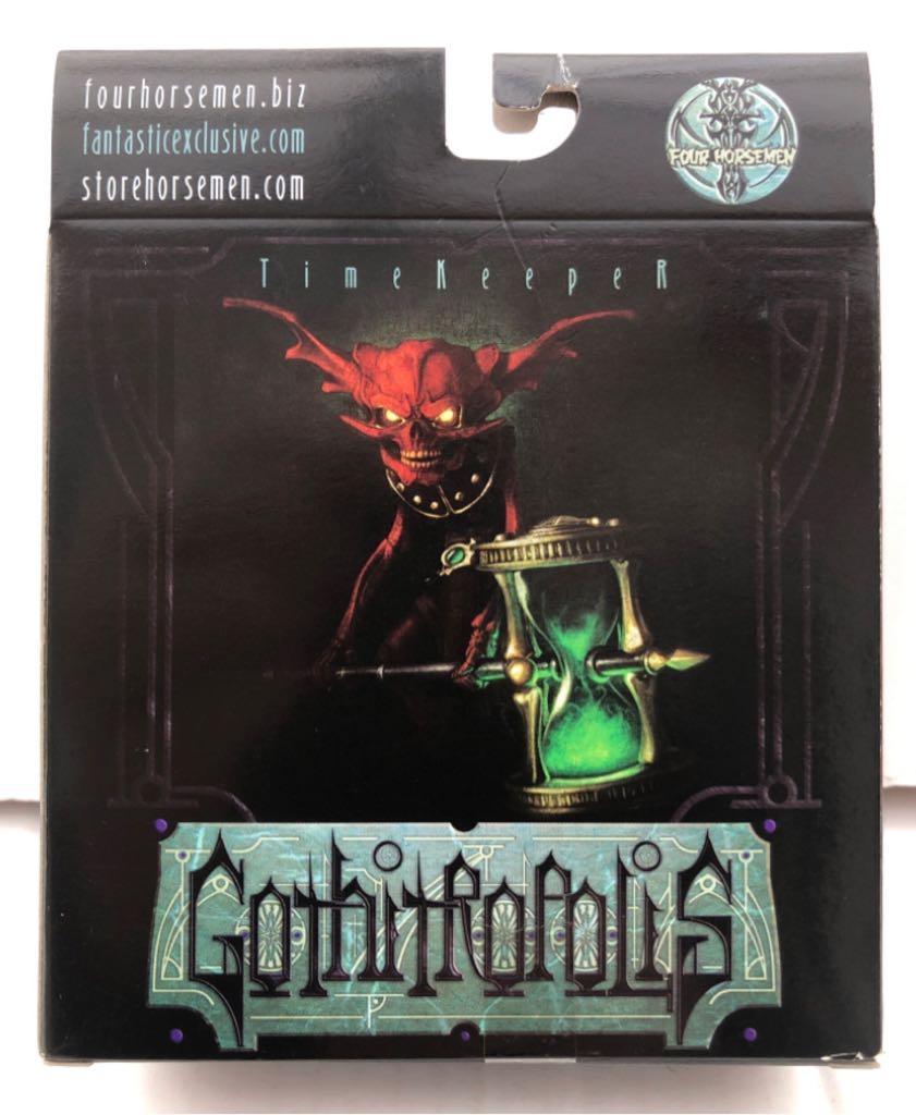 (Timekeeper Bareth) - Four Horsemen (Gothitropolis Scarabus) (Gothitropolis - Timekeepers) action figure collectible - Main Image 2