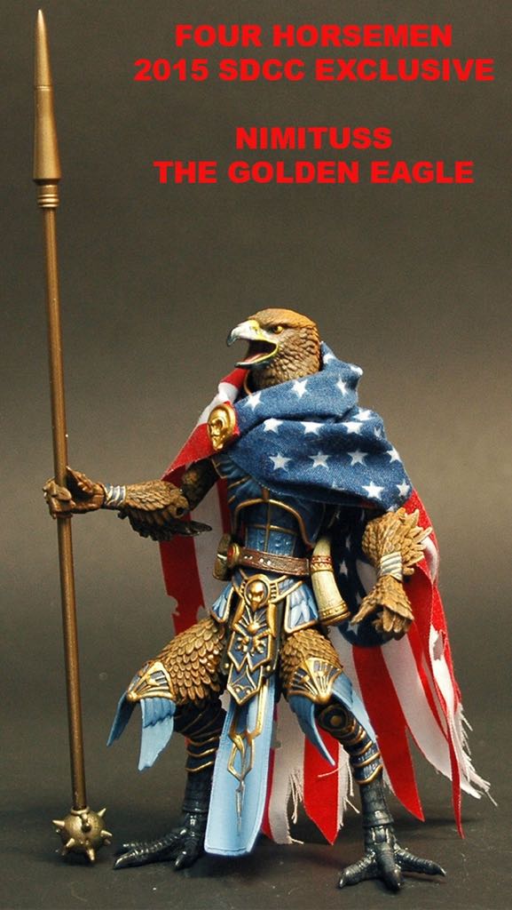 Nimituss (Winged Guardian Of The Sea) - Four Horsemen (Gothitropolis Ravens) (Mythic Legions) action figure collectible - Main Image 2