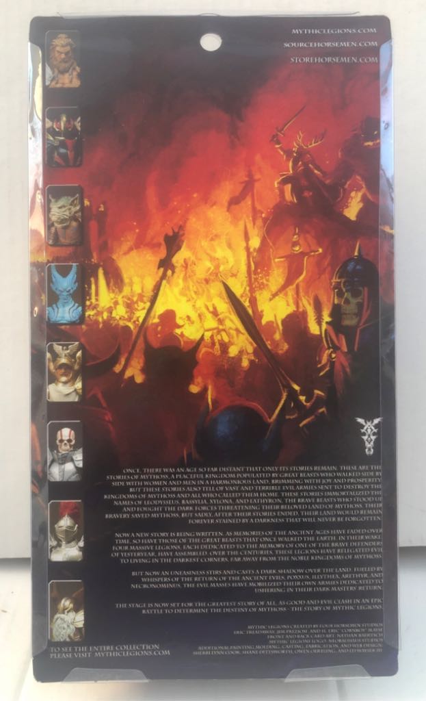 Toucarr - Four Horsemen (Gothitropolis Ravens) (Mythic Legions - Eathyrons Dozen) action figure collectible - Main Image 2