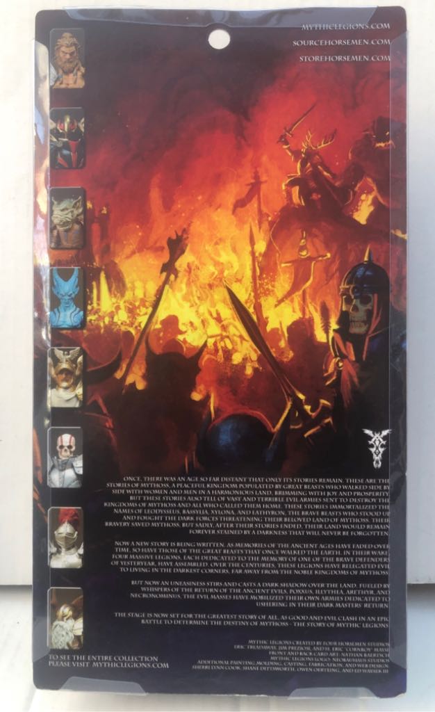 Phoenicus - Four Horsemen (Gothitropolis Ravens) (Mythic Legions - Eathyrons Dozen) action figure collectible - Main Image 2
