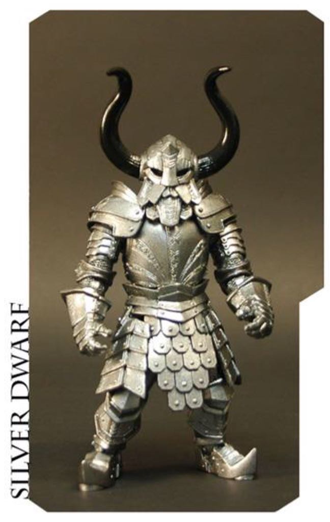 Dwarf Legion Builder (Silver) - Four Horsemen (Mythic Legions) (Mythic Legions) action figure collectible - Main Image 2
