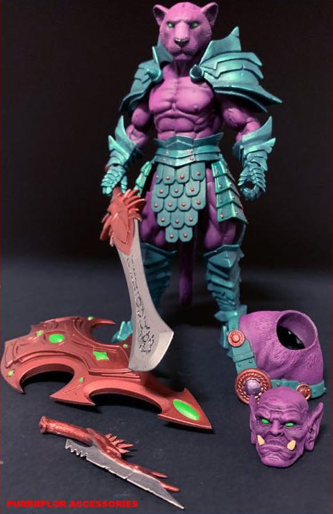 Purrrplor (ML) - Four Horsemen (Mythic Legions - Wasteland) action figure collectible - Main Image 2