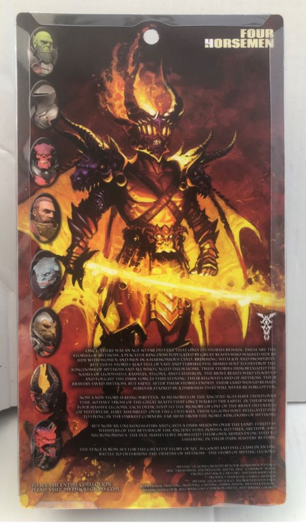 Red Shield Soldier - Four Horsemen (Mythic Legions) (Mythic Legions) action figure collectible - Main Image 2