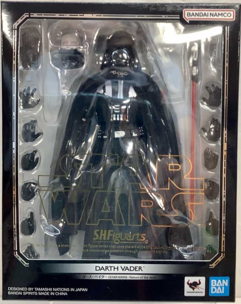 (SW) Darth Vader - Bandai (SH Figuarts) (Bandai SH Figurart) action figure collectible [Barcode 4549660165682] - Main Image 3