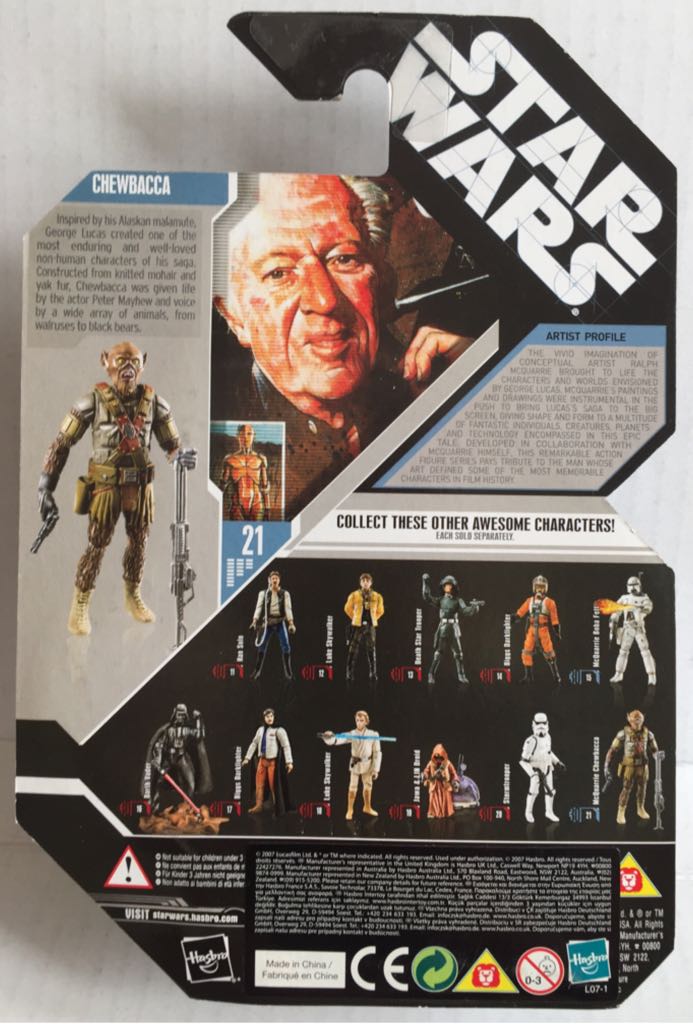 Concept Chewbacca - Hasbro (Star Wars Coin Collection) (Star Wars) action figure collectible - Main Image 2