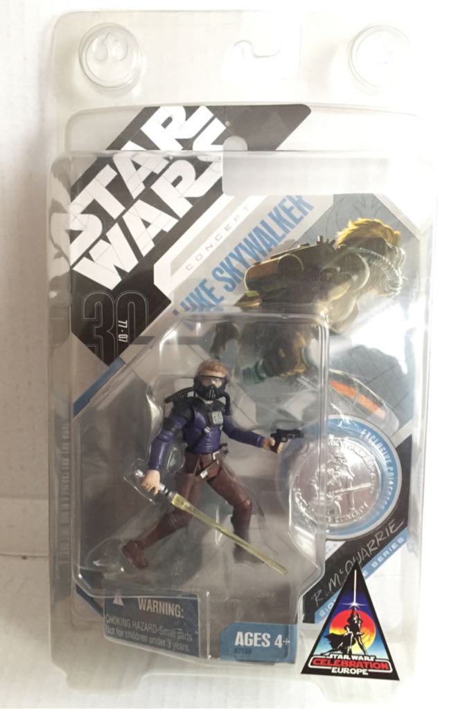 Concept Luke Skywalker - Hasbro (Star Wars Coin Collection) (Star Wars) action figure collectible - Main Image 1