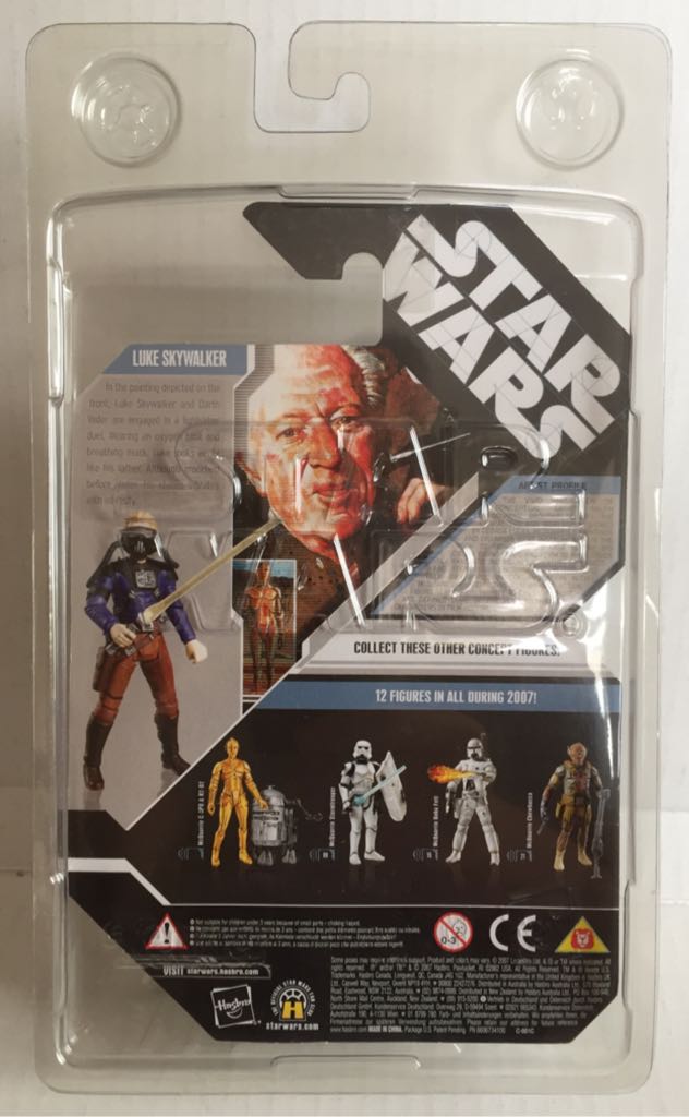 Concept Luke Skywalker - Hasbro (Star Wars Coin Collection) (Star Wars) action figure collectible - Main Image 2