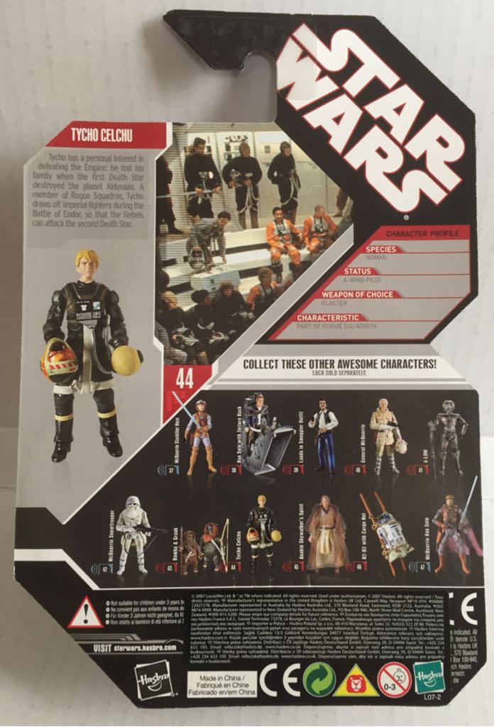 Tycho Celchu (A-Wing Pilot) - Hasbro (Star Wars Coin Collection) (Star Wars) action figure collectible - Main Image 2