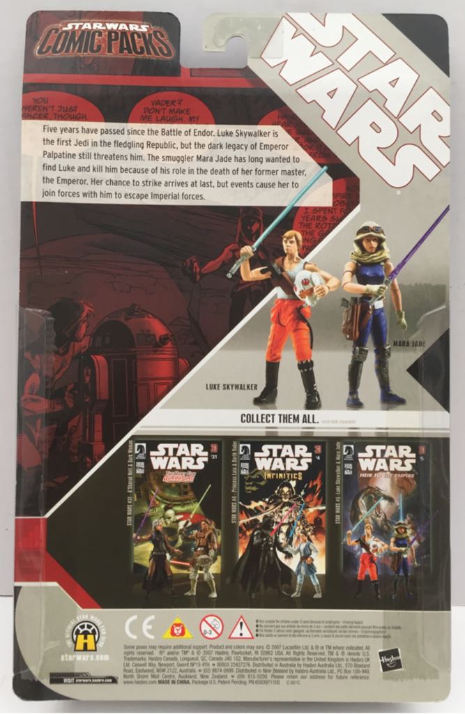 Luke Skywalker & Mara Jade - Hasbro (Star Wars Comic Packs) (Star Wars) action figure collectible - Main Image 2