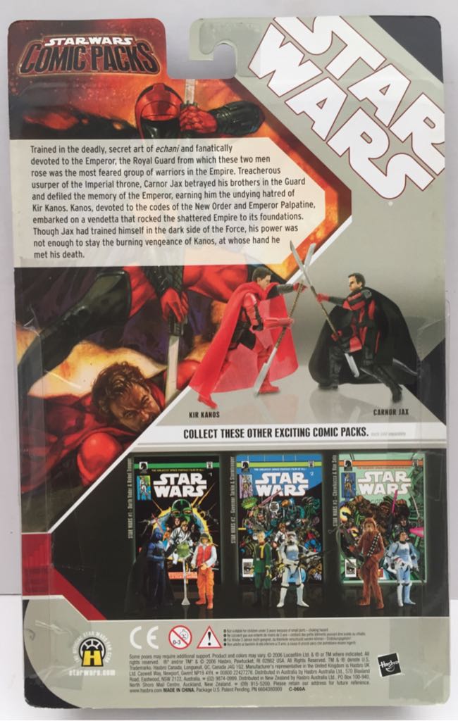 Carnor Jax & Kir Kanos - Hasbro (Star Wars Comic Packs) (Star Wars) action figure collectible - Main Image 2
