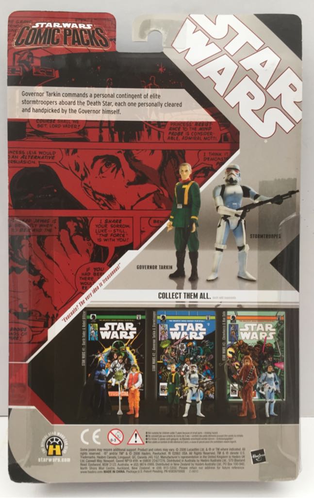 Governor Tarkin & Stormtrooper - Hasbro (Star Wars Comic Packs) (Star Wars) action figure collectible - Main Image 2