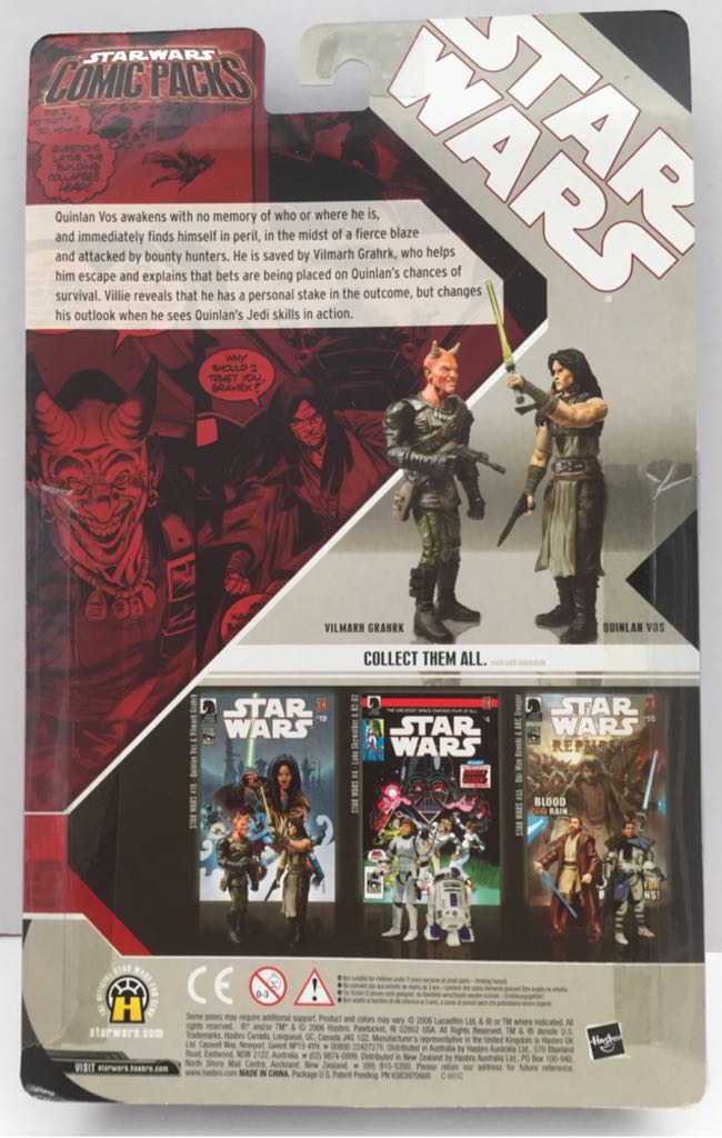 Quinian Vos & Vilmarh Grahark - Hasbro (Star Wars Comic Packs) (Star Wars) action figure collectible - Main Image 2