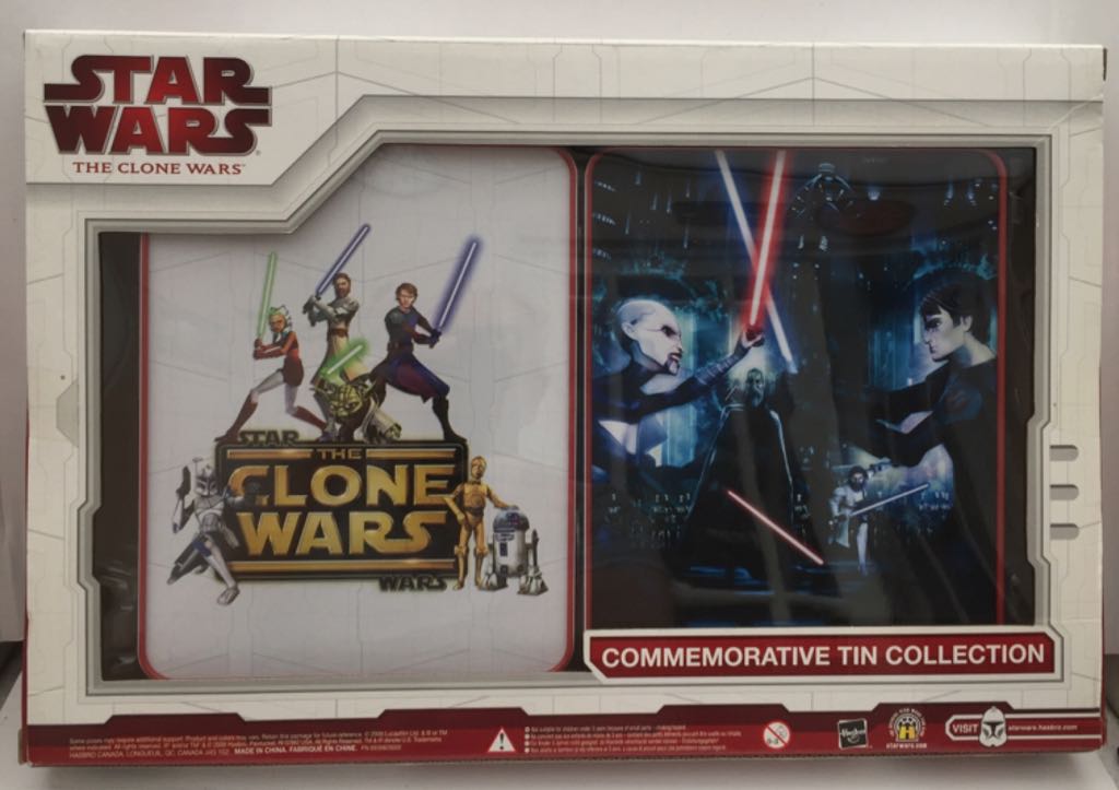 Commemorative Tin Count Dooku, Asajj Ventress, Obi-Wan Kenobi, Captain Rex - Hasbro (Star Wars Commemorative Tin Col.) (Star Wars) action figure collectible - Main Image 2