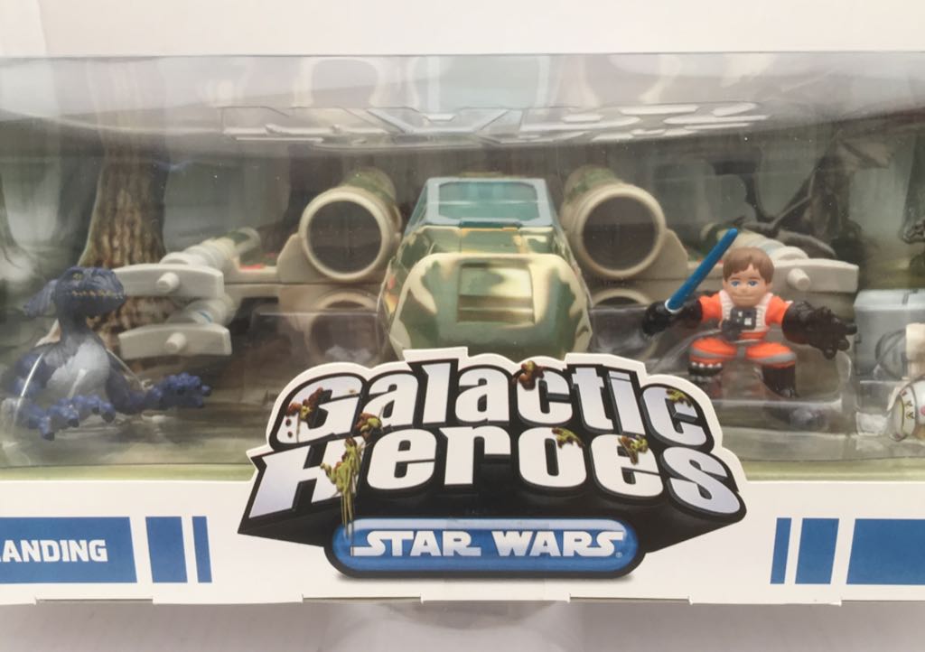 X-Wing Degbah Landing - Hasbro (Star Wars Galactic Heroes Play Sets) (Star Wars) action figure collectible - Main Image 2