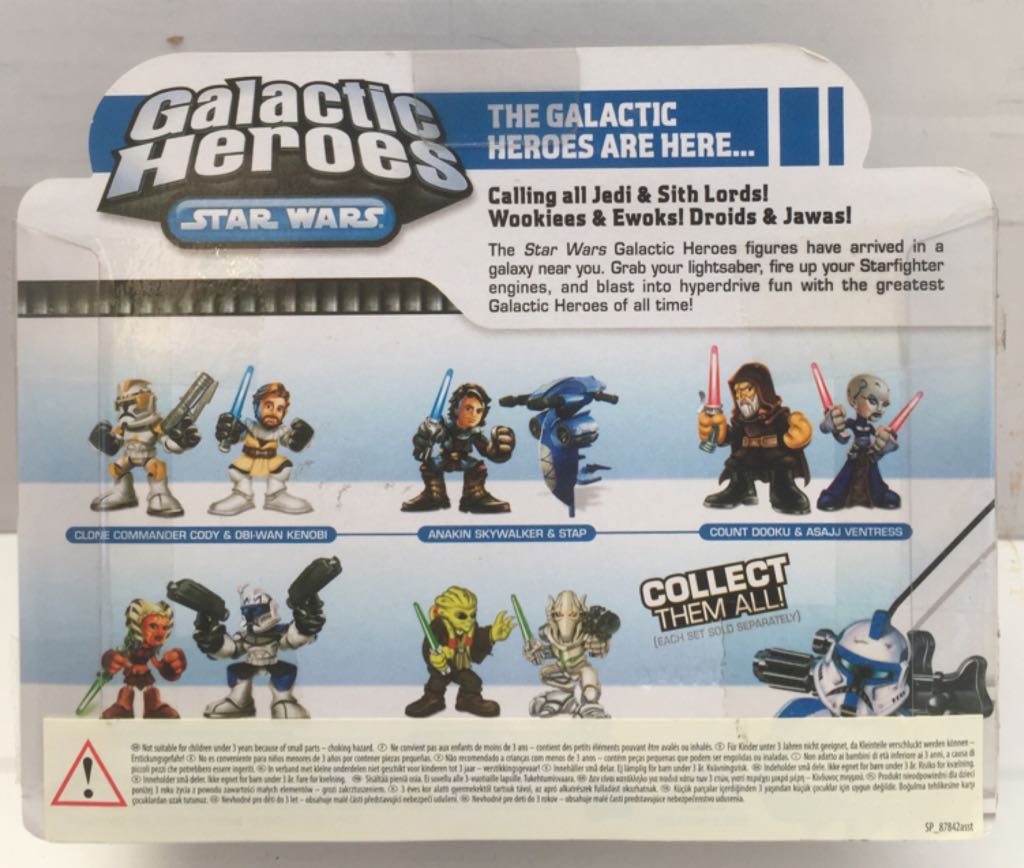 Anakin Skywalker & Stap - Hasbro (Star Wars Galactic Heroes) (Star Wars) action figure collectible - Main Image 2