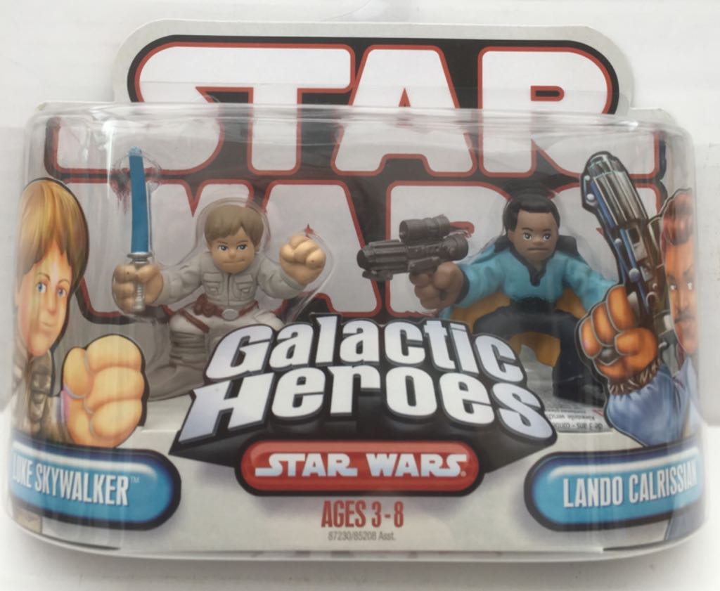 Luke Skywalker & Lando Calrissian - Hasbro (Star Wars Galactic Heroes) (Star Wars) action figure collectible - Main Image 1