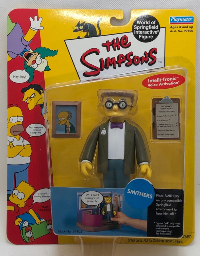 Smithers - Playmates (The Simpsons) (World of Springfield: Simpsons) action figure collectible - Main Image 1