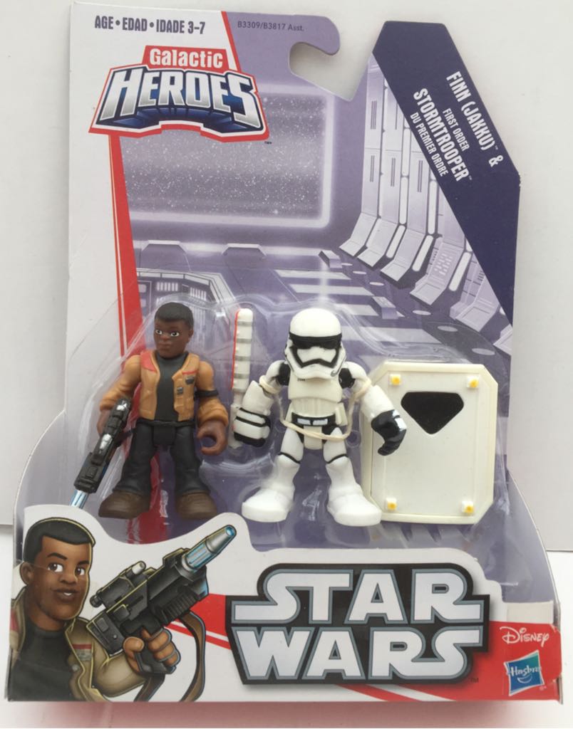 Finn & Stormtrooper - Hasbro (Star Wars Galaxy Heroes) (Star Wars) action figure collectible - Main Image 1