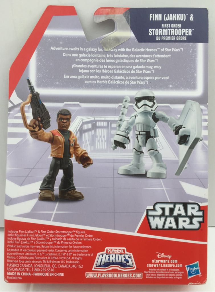 Finn & Stormtrooper - Hasbro (Star Wars Galaxy Heroes) (Star Wars) action figure collectible - Main Image 2