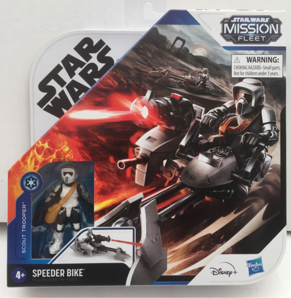 Scout Trooper & Speeder Bike - Hasbro (Star Wars Mission Fleet) (Star Wars) action figure collectible - Main Image 1