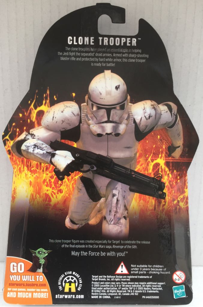 Clone Trooper (Target Exclusive) - Hasbro (Star Wars Revenge Of The Sith) (Star Wars) action figure collectible - Main Image 2