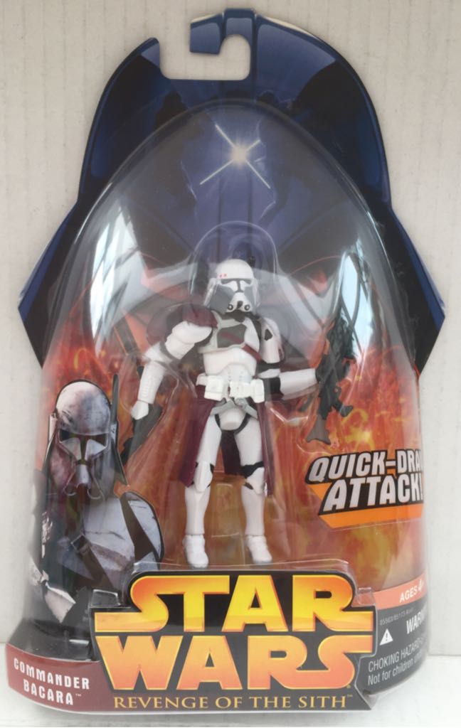 Commander Bacara - Hasbro (Star Wars Revenge Of The Sith) (Star Wars) action figure collectible - Main Image 1