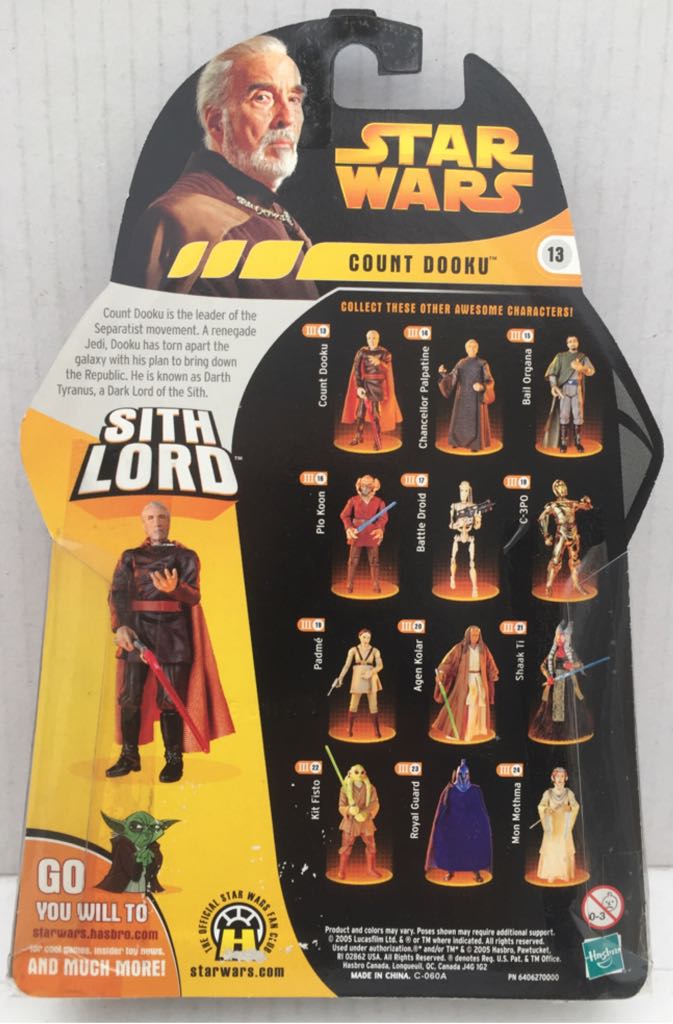 Count Dooku - Hasbro (Star Wars Revenge Of The Sith) (Star Wars) action figure collectible - Main Image 2