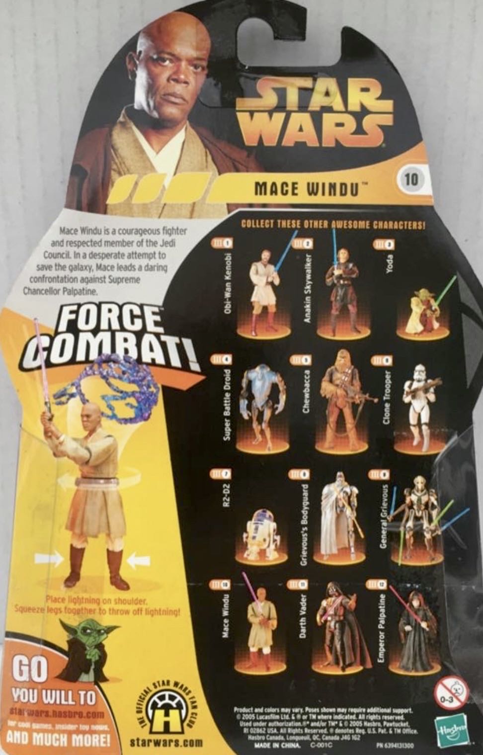 Mace Windu - Hasbro (Star Wars Revenge Of The Sith) (Star Wars) action figure collectible - Main Image 3