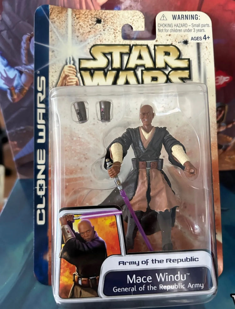 Mace Windu - Hasbro (Star Wars Republic & Separatists) (Star Wars) action figure collectible - Main Image 4