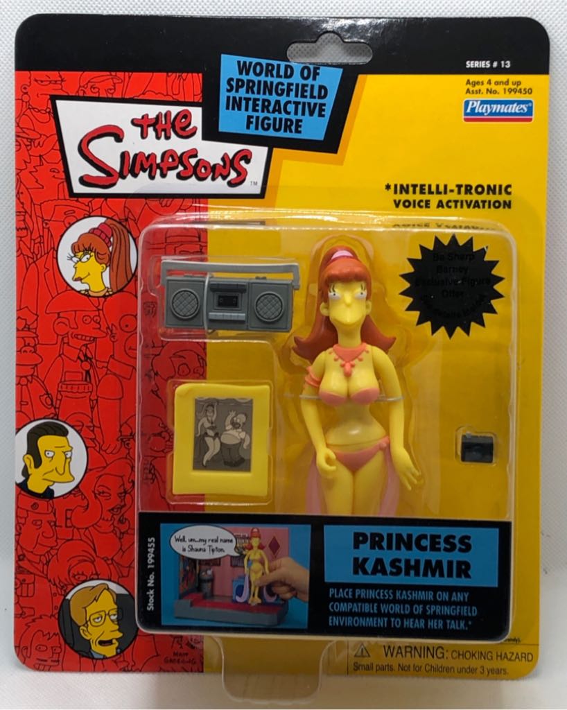 Princess Kashmir - Playmates (The Simpsons) (The Simpsons) action figure collectible - Main Image 1