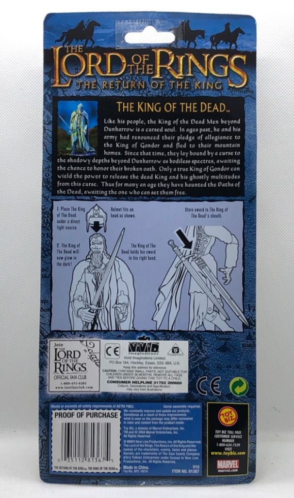 King Of The Dead - TOYBIZ (Lord Of The Rings) (Lord Of The Rings) action figure collectible - Main Image 2