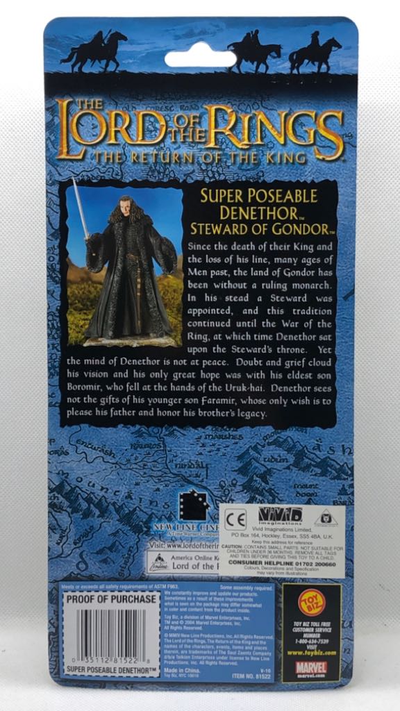 Denethor (Steward Of Gondor) - TOYBIZ (Lord Of The Rings) (Lord Of The Rings) action figure collectible - Main Image 2