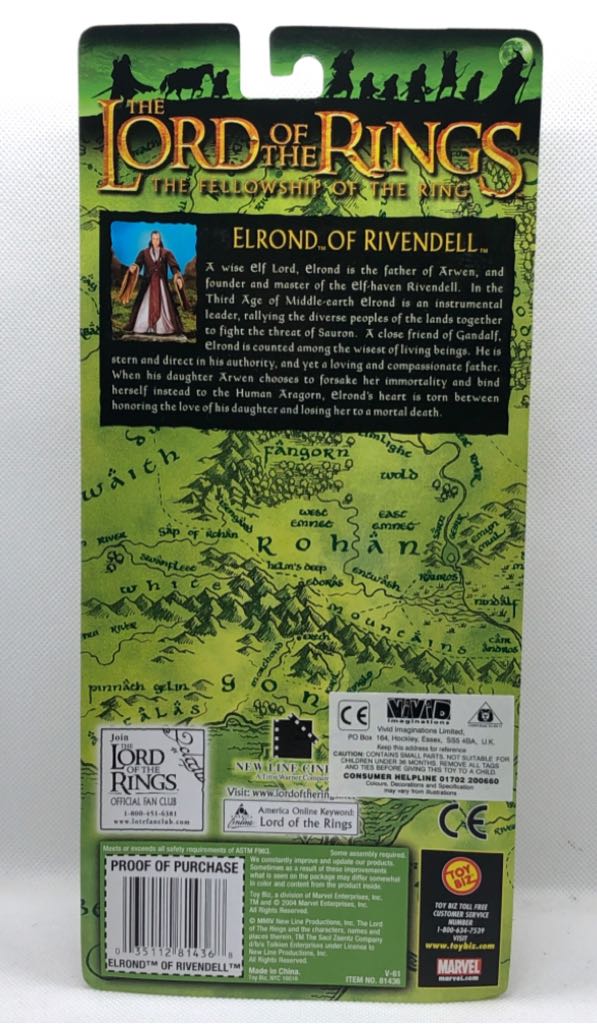 Elrond Of Rivendell - TOYBIZ (Lord Of The Rings) (Lord Of The Rings) action figure collectible - Main Image 2