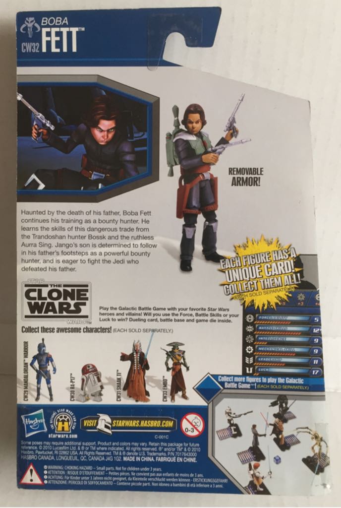 Boba Fett - Hasbro (Star Wars The Clone Wars 2010) (Star Wars) action figure collectible - Main Image 2