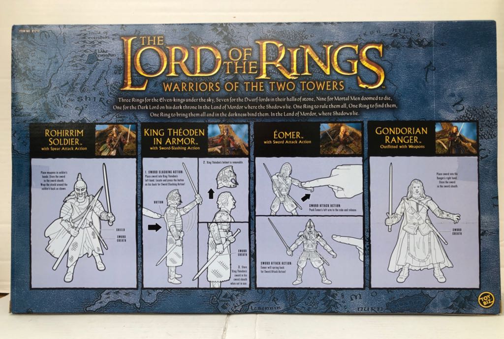 (B) Warriors Of The Two Towers Gift Pack - TOYBIZ (Lord Of The Rings) (Lord Of The Rings) action figure collectible [Barcode 035112812128] - Main Image 2