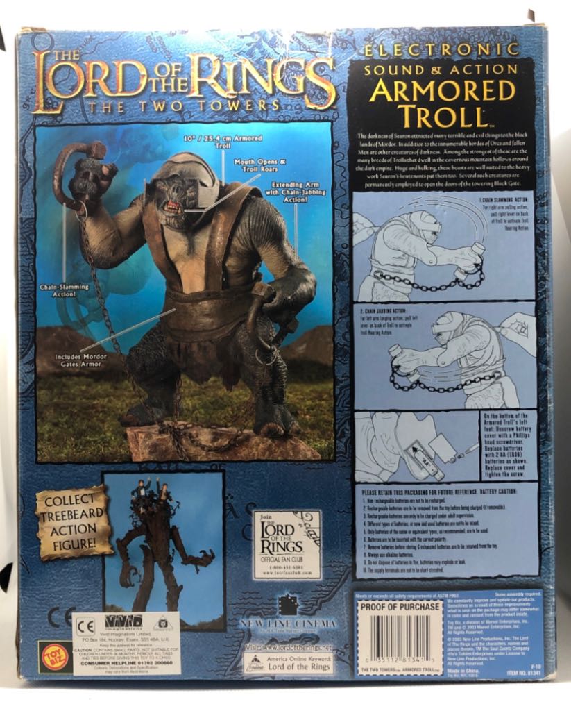 Armored Troll - TOYBIZ (Lord Of The Rings) (Lord Of The Rings) action figure collectible - Main Image 2