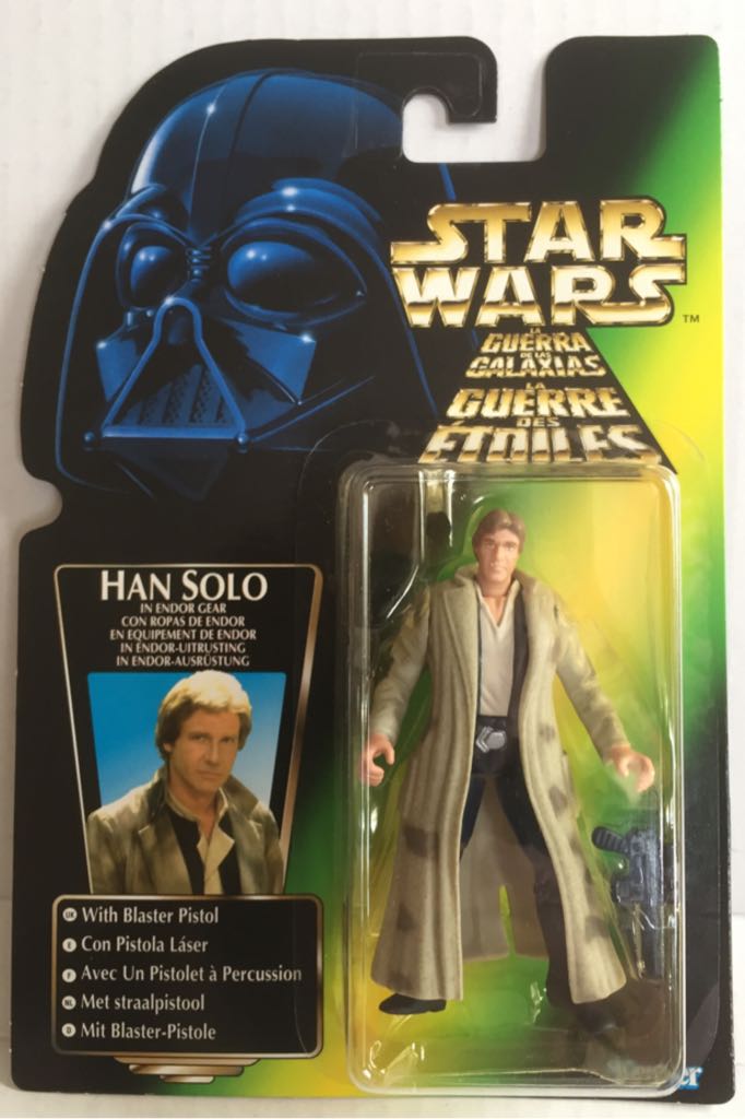 Han Solo (Endor) - Kenner (Star Wars Green Card) (Star Wars) action figure collectible - Main Image 1