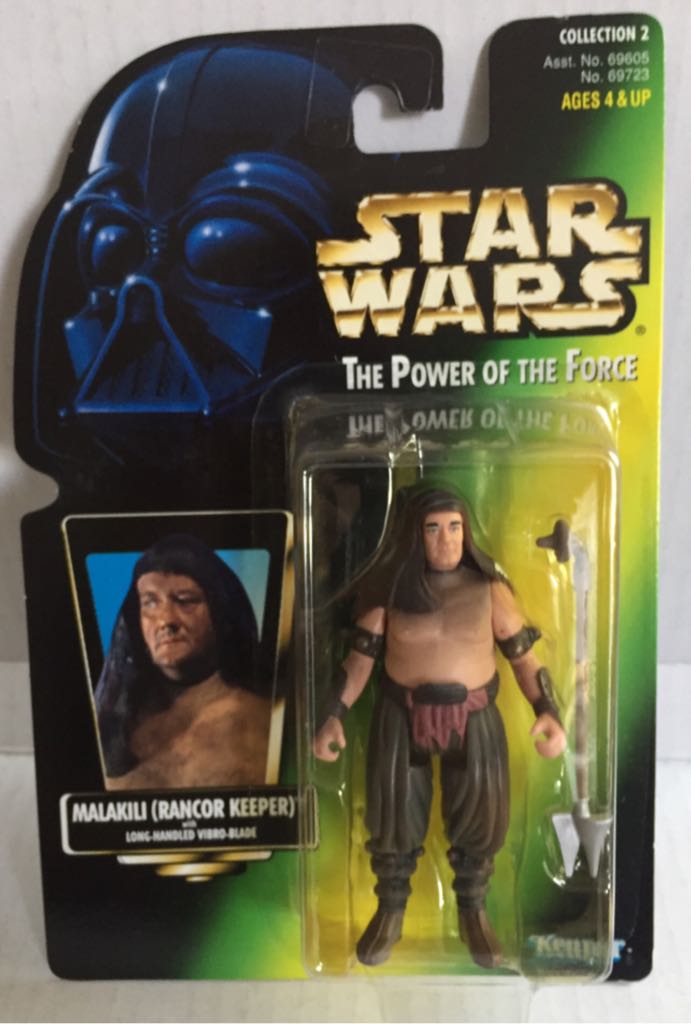 Malakili (Rancor Keeper) - Kenner (Star Wars Green Card) (Star Wars) action figure collectible - Main Image 1