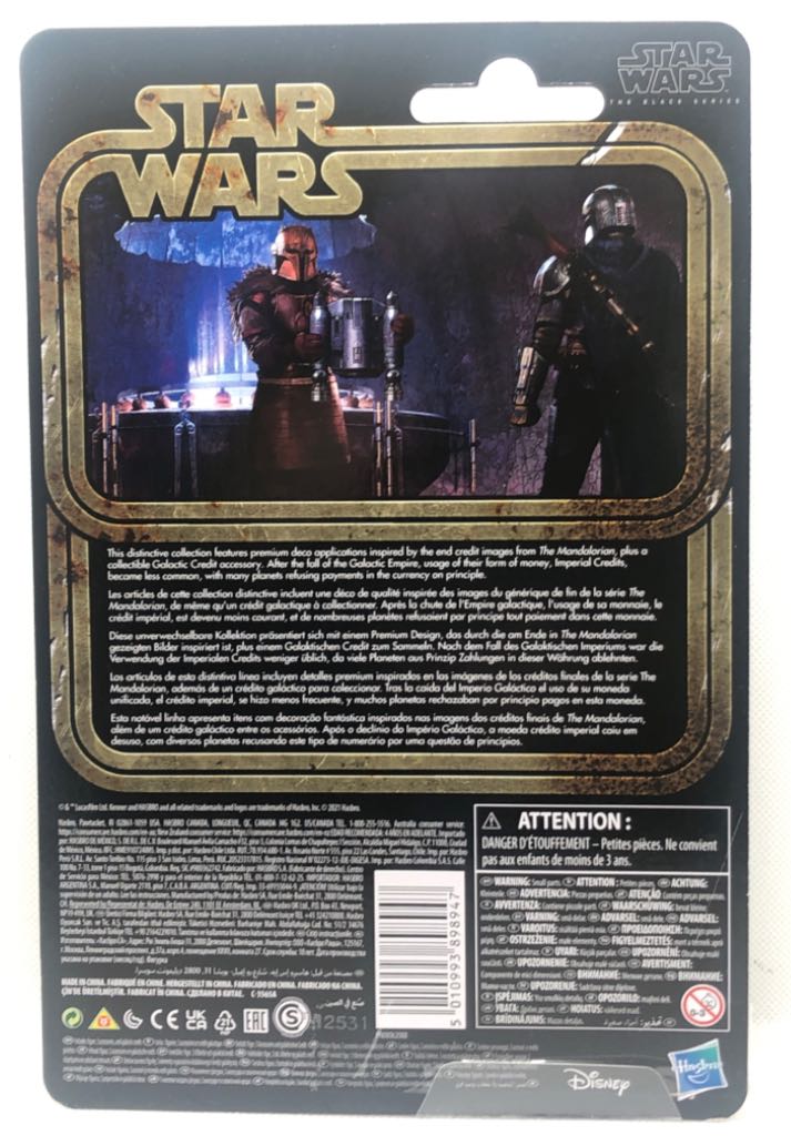 The Armorer - Hasbro (Star Wars Black 6” Credit Collection) (Star Wars - The Black Series) action figure collectible - Main Image 2