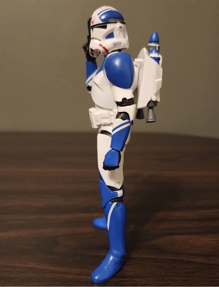 Jet Trooper (Gaming Greats) - Hasbro (Star Wars Black 6”) (Star Wars) action figure collectible - Main Image 4