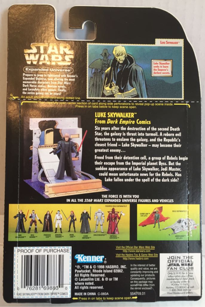 Luke Skywalker (Expanded Universe) - Kenner (Star Wars The Kennet Collection) (Star Wars) action figure collectible - Main Image 2