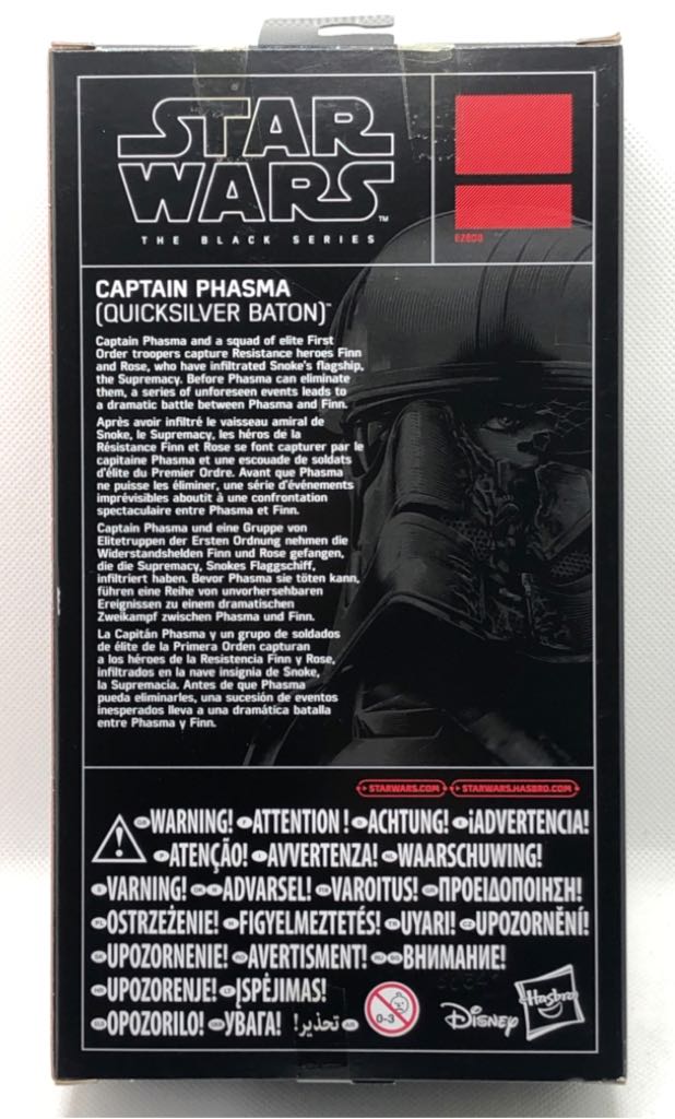 Captain Plasma (Quicksilver Baton) - Hasbro (Star Wars Black 6”) action figure collectible - Main Image 2