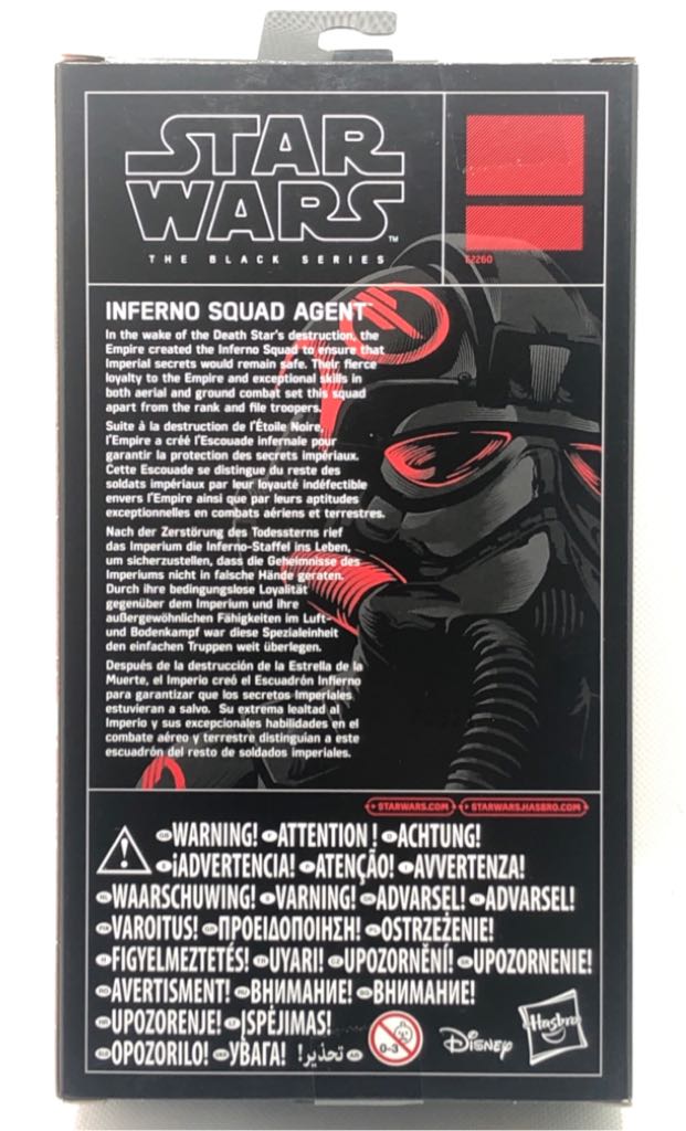 Inferno Squad Agent - Hasbro (Star Wars Black 6”) (Starwars Black 6 inch) action figure collectible - Main Image 2