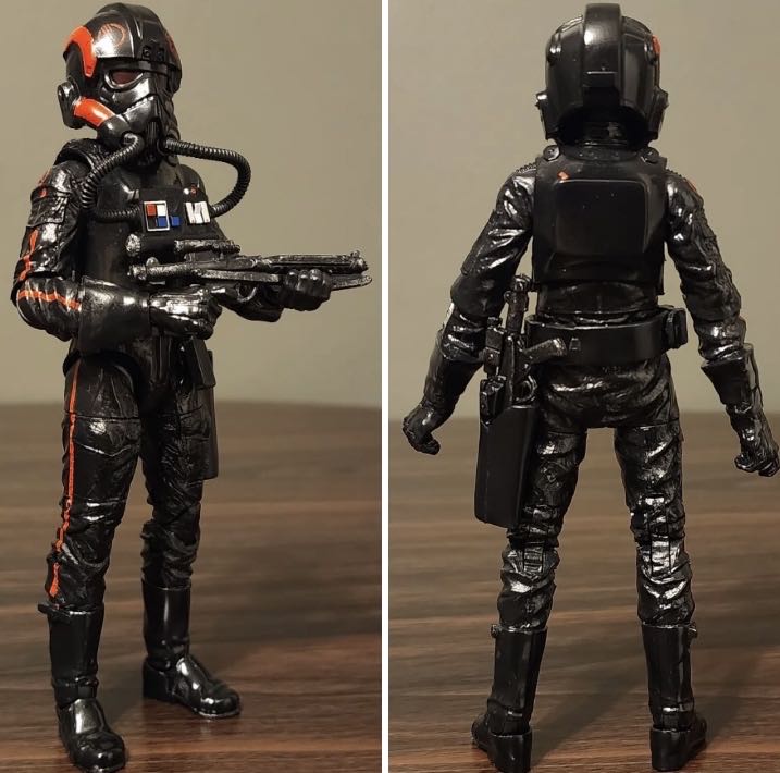 Inferno Squad Agent - Hasbro (Star Wars Black 6”) (Starwars Black 6 inch) action figure collectible - Main Image 4