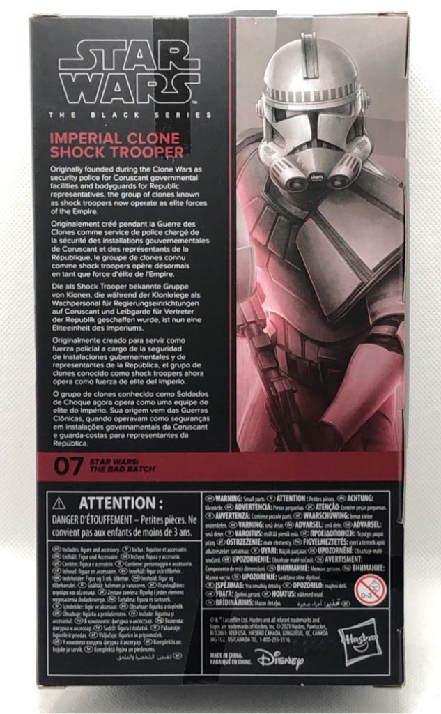 Imperial Clone Shock Trooper - Hasbro (Star Wars Black 6”) (Star Wars Black 6 inch) action figure collectible - Main Image 2