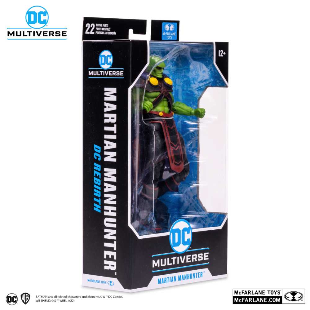 DC Rebirth Martian Manhunter  - DC - JUSTICE LEAGUE (Martian Manhunter) action figure collectible [Barcode 787926152296] - Main Image 2