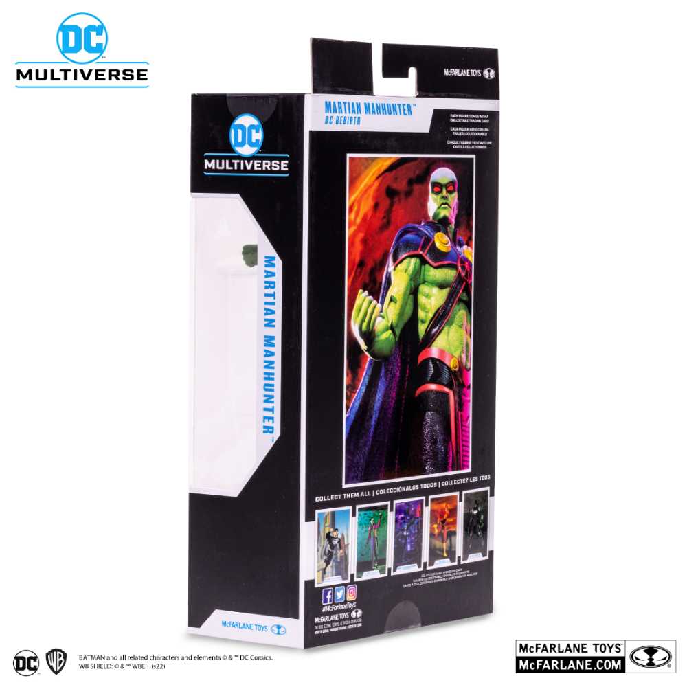 DC Rebirth Martian Manhunter  - DC - JUSTICE LEAGUE (Martian Manhunter) action figure collectible [Barcode 787926152296] - Main Image 3