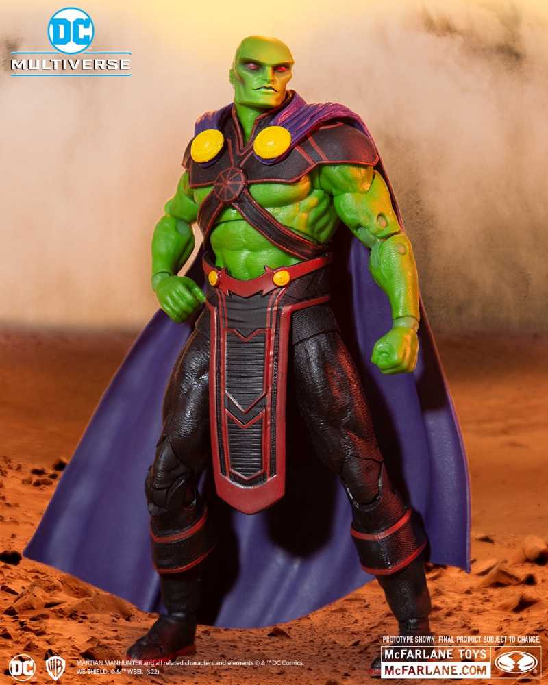DC Rebirth Martian Manhunter  - DC - JUSTICE LEAGUE (Martian Manhunter) action figure collectible [Barcode 787926152296] - Main Image 4