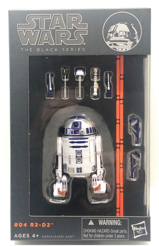 R2-D2 TBS[P1] #04 - Hasbro (Star Wars Black 6”) (Star Wars Episode IV: A New Hope) action figure collectible - Main Image 1